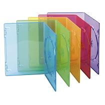 PACK 10 BOÎTIER SLIM 1 DVD COULEUR