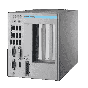 PC industriel fanless i7-3555LE - 4G RAM - 1xPCIex16 - 2xPCI slots - Référence UNO-3083G-D64E_0