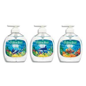 Savon liquide Palmolive - Flacon pompe 300 ml - Motif aquarium - PH neutre_0