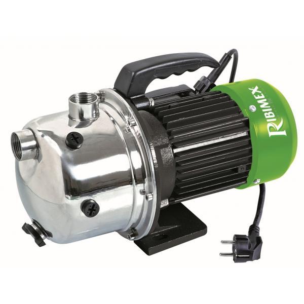 Pompe à eau électrique auto-amorçante - 970 W - Inox - Débit 45 l/min - 4 bars - Réf. 306132_0