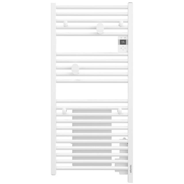 Radiateur sèche-serviettes connecté Doris 1000W Blanc brillant - Atlantic - 850268_0