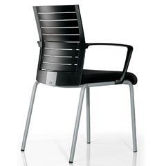 Sièges de bureau Werndl #1 - confort pour longues réunions - coque plastique flexible et structure respirante_0