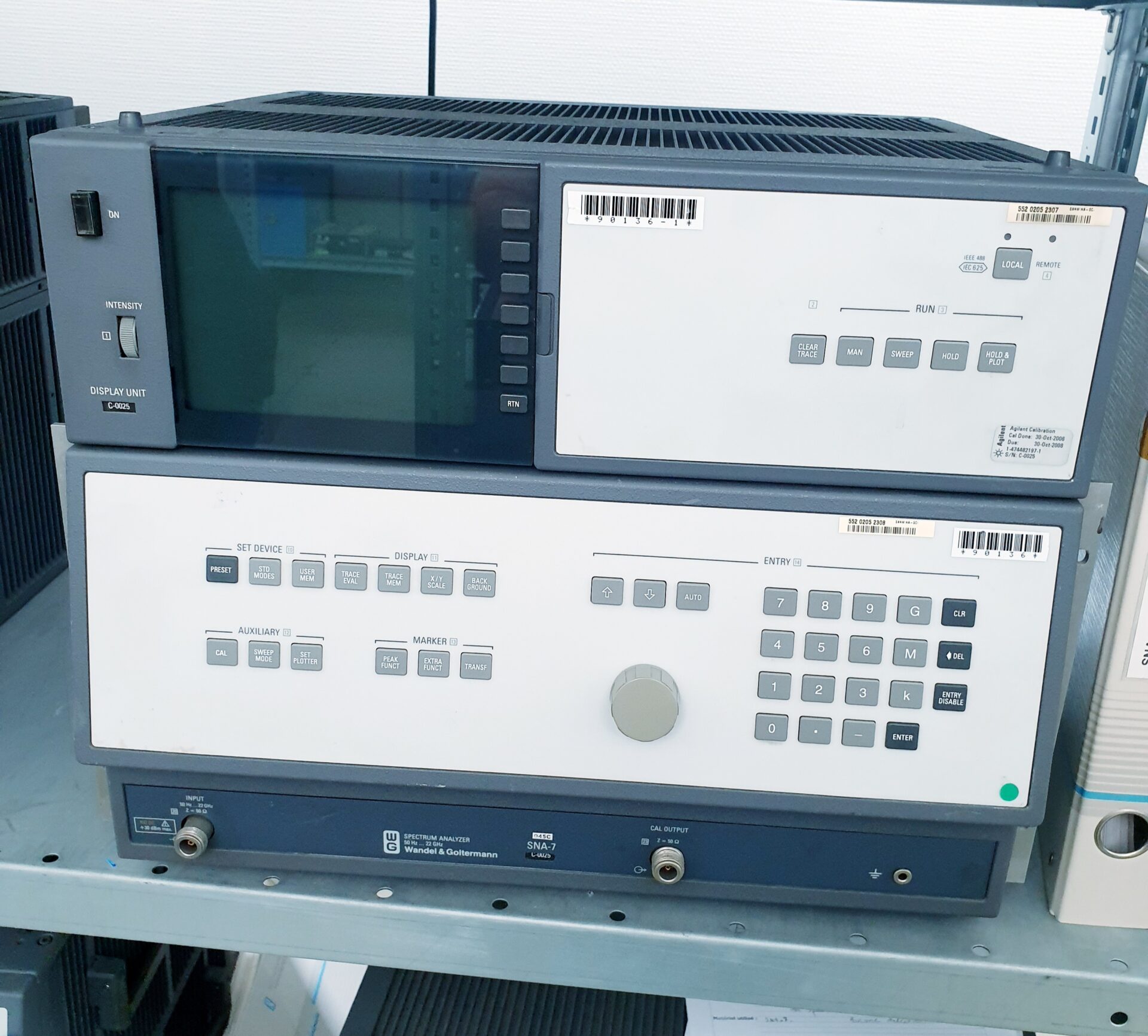 Sna-7 - analyseur de spectre - wandel and goltermann - 50hz to 22ghz_0