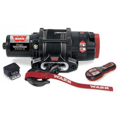 Treuil Warn Pro Vantage 2500-S CE - 12V avec corde synthétique et télécommande - Traction jusqu'à 1134 kg_0