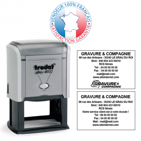 Trodat printy 4927 | empreinte 8 à 9 lignes 60 x 40 mm offerte référence: 010-trodat-printy-4927_0