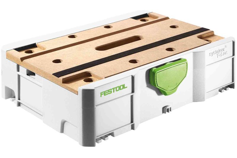 Festool 500076 - Caisse à outils Systainer T-LOC SYS-MFT - Vert et Blanc - 296x396x105mm_0