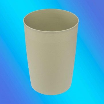 Al60010e - Poubelle publique - Jofel - ABS Beige 10L, Robuste et Empilable_0