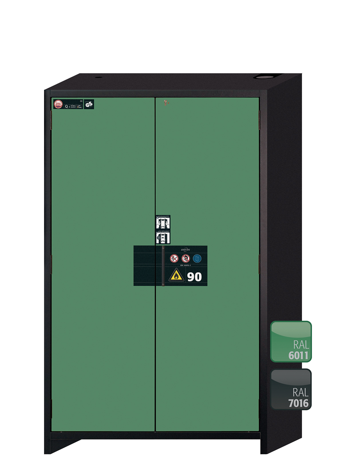 Armoire de sécurité Q-PEGASUS-90 modèle Q90.195.120.WDAC - Réf 30002-048-30817_0