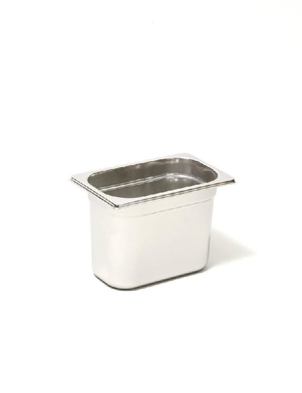 Bac GN Gastro 1/9 Inox 18/10 : Hauteur - 100 mm_0