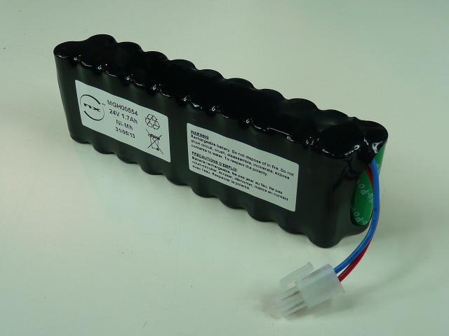 BATTERIE NIMH 20X AA 20S1P ST6 24V 1.7AH AMP_0