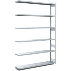 BITO Rayonnages à tablettes, type EL - charge par tablette 100 kg L1308 mm x P324 mm x H2500 mm finition galvanisée - acier 4250692956444_0