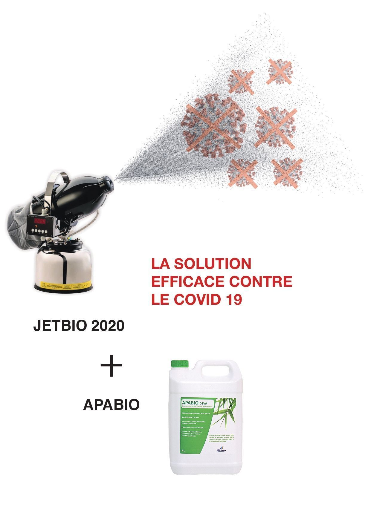 Désinfection nébulisation pour coronavirus