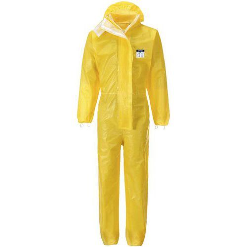 COMBINAISON BIZTEX® MICROPOREUSE TYPE 3/4/5/6 ST70 JAUNE M - PORTWEST