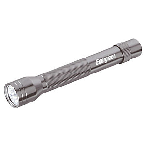3 LED Lampe De Poche BOITIER MÉTAL Bleu COMPACT