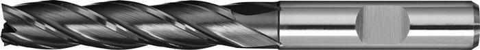 Fraise deux tailles DIN 844 type N - D. Nominal 20 mm - HSS-Co PM ALCRONA - DIN 1835 B - 4 lames longues - PROMAT_0