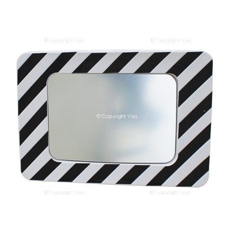 Miroir routier rectangulaire - MH69/129 - Viso - incassable pour intersections et carrefours dangereux_0