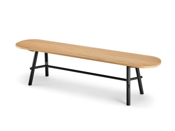 Banc Record en bois massif avec piètement bois massif_0
