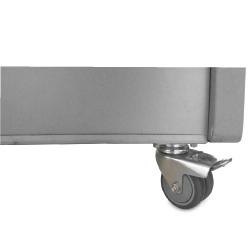 Option 6 roues dont 2 avec frein accessoires châssis sur - C6R/S_0