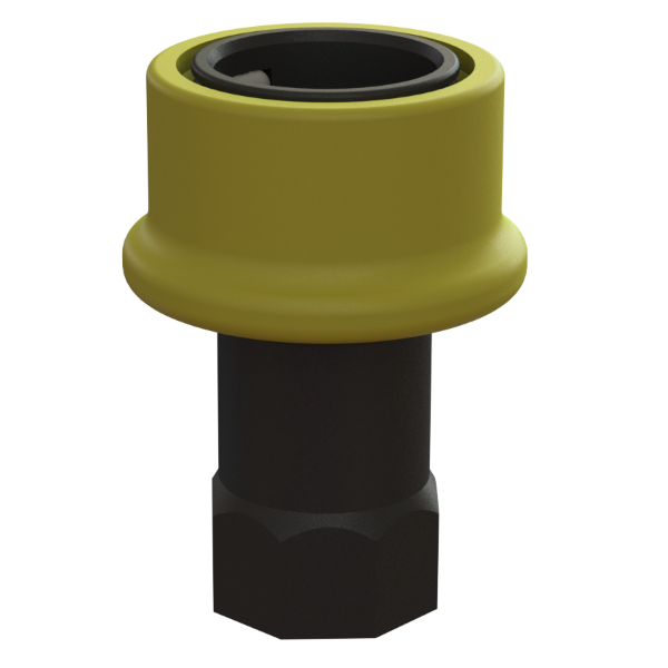 Raccord Anti-retour à Déconnexion Rapide Rego 7141F - Entrée ACME 1-1/4" Femelle, Sortie NPT 1/4" Femelle