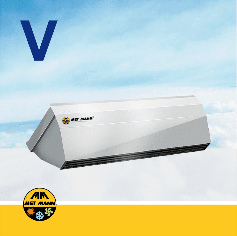 Rideau d'air industriel avec ventilateur axial - GUARD PRO_0