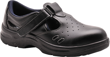 Sandale de sécurité Steelite S1 noir FW01 - Taille 35 - Norme EN ISO 20345:2011_0