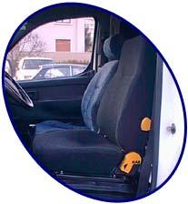 Siège KAB pneumatique 85/T4 - compresseur intégré pour Peugeot Partner_0