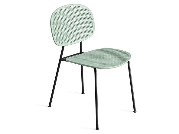 Lot de 6 chaises Tondina Slim Bicolore pour utilisation en extérieur_0