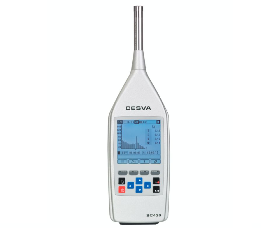 Sonomètre Intégrateur/Analyseur classe 1 CESVA SC310