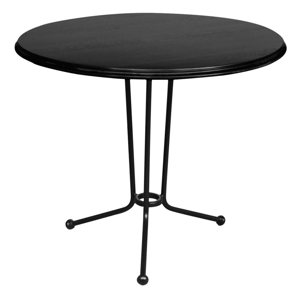 Table de restauration - Piétement 1108/3 GM - Plateau Ø80 à 100 cm_0