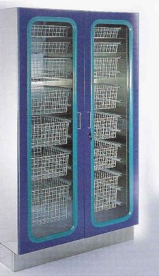 Armoires médicales de stockage pour paniers de stérilisation as 400_0