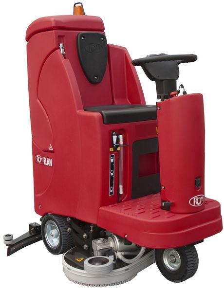 Autolaveuse autoportée RCM Elan à batterie - Largeur de travail 600 à 800 mm - Bac eau propre 95 L / eau sale 100 L_0