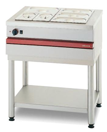 Bain marie électrique gn 2/1 à poser - 800x650x300 mM - CSE 810 M_0