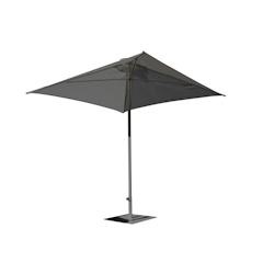 EZPELETA Parasol en aluminium laqué et toile Olefin gris anthracite - EOLO - gris aluminium P-EOLO-PA-GRISANTH_0