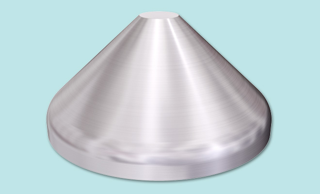 Fond bombé conique embouti sans soudure - jusqu'à 650 mm de diamètre_0