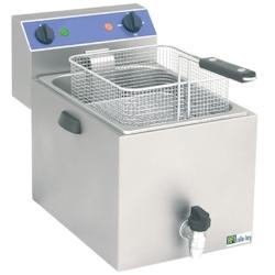 Friteuse de Table Série Standard avec Vidange - 8 L - AFI Collin Lucy - 0652733410603_0