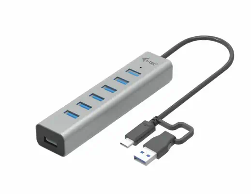 I-tec USB-C/USB-A Charging Metal HUB 7 Port_0