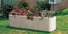 Jardinière rectangulaire - Ref. 2151 - 180x60x45 cm - Coins arrondis - Volume 0,280 m3 - Poids 600 kg_0