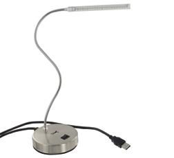 Alimentation USB Lampe de bureau avec porte clip LED USB