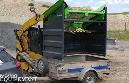 Ms micro crible STAGE 1 pour mine et chantier - Crible - Capacité 10/20 tonnes/H - Énergie électrique - Poids 500 kg - Année 2019_0
