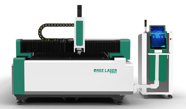 Or-E - Machine de découpe laser 2D à fibre avec plateforme d'échange - Oree Laser - Haute précision et efficacité_0