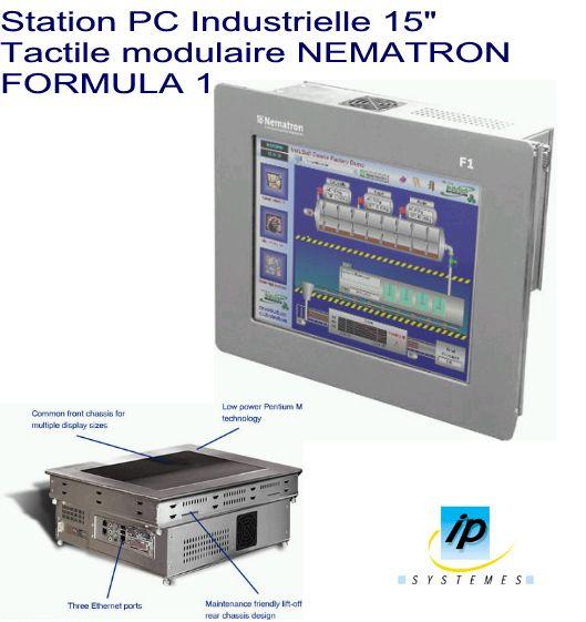 Panel pc tactile : 15