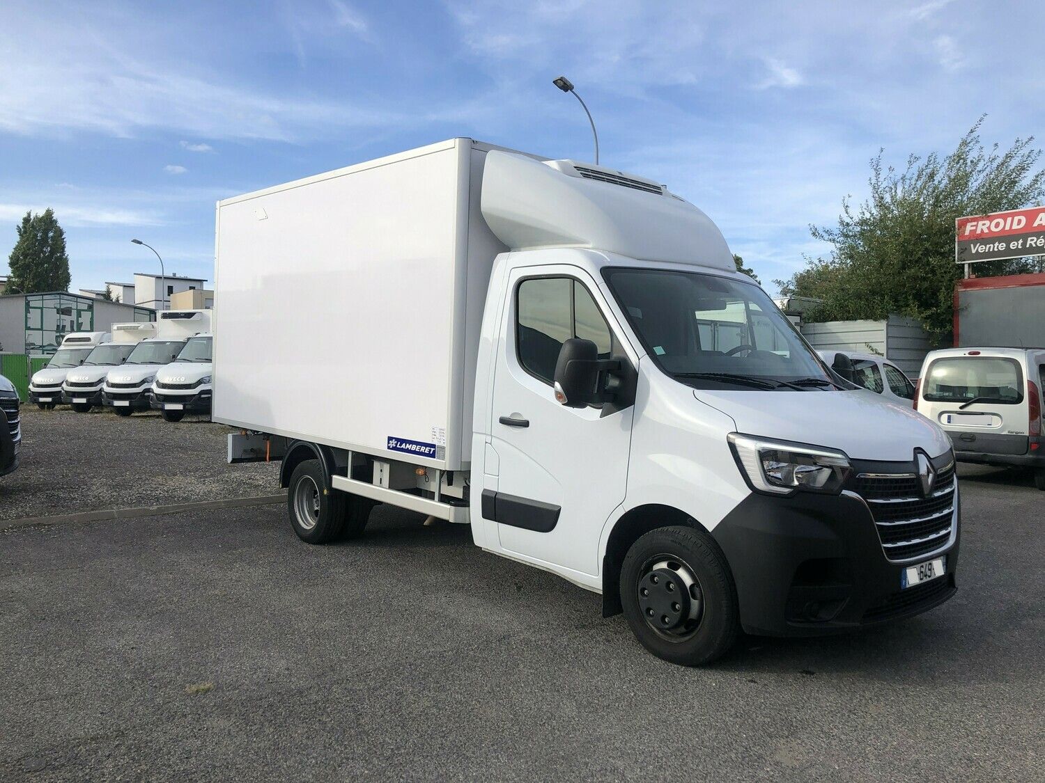 Renault master iii 2.3 dci 146 cv euro 6 frigorifique grand volume - 6 palettes_0