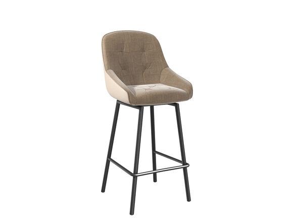Lot de 2 chaises hautes pivotantes California avec assise pivotante_0