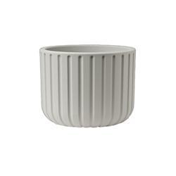 Tera Pot de fleurs echo 50l - SILVERFOG - blanc plastique 8051560280328_0