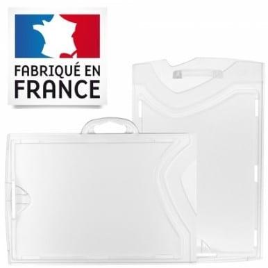 42 porte badge rigide cristal / dépoli_0
