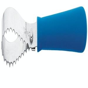 Au Nain - couteau écailleur à poisson lame 8cm - bleu 162.04.02_0