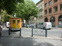 Barrières urbaines à pied embarqué - Style 'Simple' Auvergne - Décors au choix_0