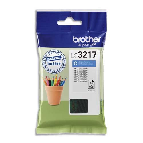 Brother cartouche jet encre lc3217c_0