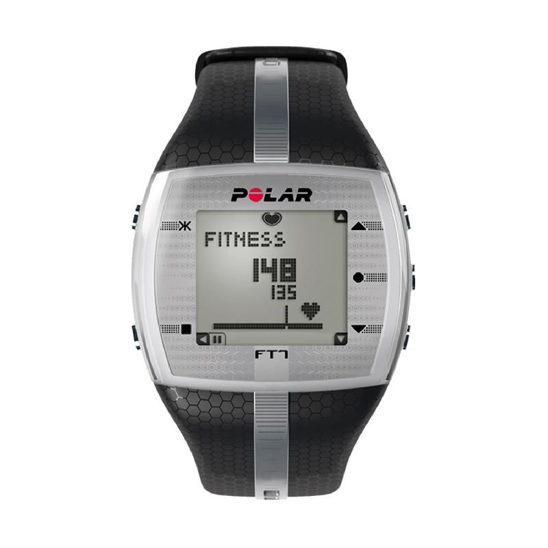 CARDIOFRÉQUENCEMÈTRE POLAR FT7 M NOIR/ARGENT