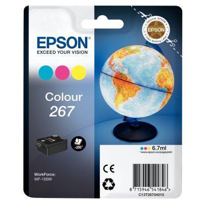 Cartouche jet d'encre Epson T267040 couleurs - Référence C13T267040_0